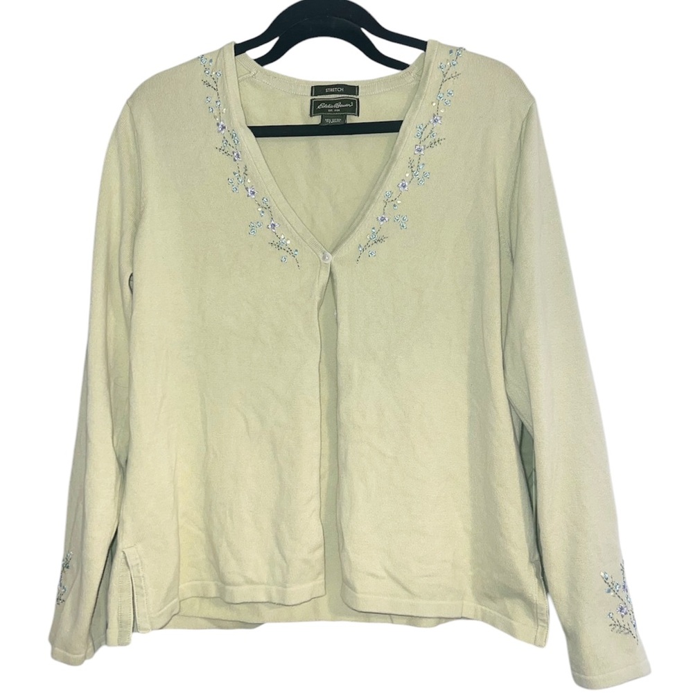 Eddie Bauer Women’s Embroidered Cardigan | XL